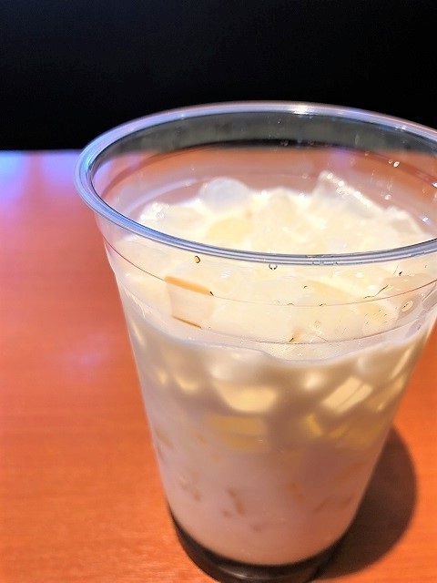 モスバーガー 酒田南店 タピオカ冬瓜茶ミルク