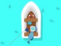 ボート釣りアップグレードゲーム【Hooked Inc】