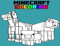 マインクラフトぬり絵ゲーム Minecraft Coloring Book ひといきゲーム 無料ブラウザゲーム フラッシュゲーム