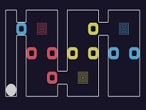 カラーブロックをくっつける倉庫番風パズルゲーム【トリアディック】
