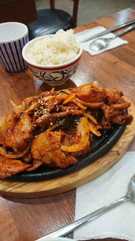 龍山,韓国料理,オンマパブサン