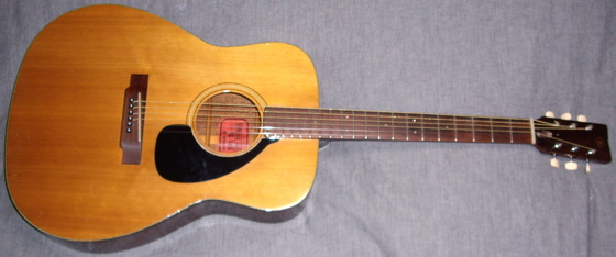YAMAHA 1969年製 FG-140 赤ラベル - ギターリペア JAZZONEPROSHOP