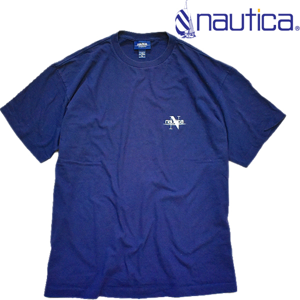 ノーティカNautica半袖ポロシャツTシャツコーデ90sストリートスタイル古着屋カチカチ