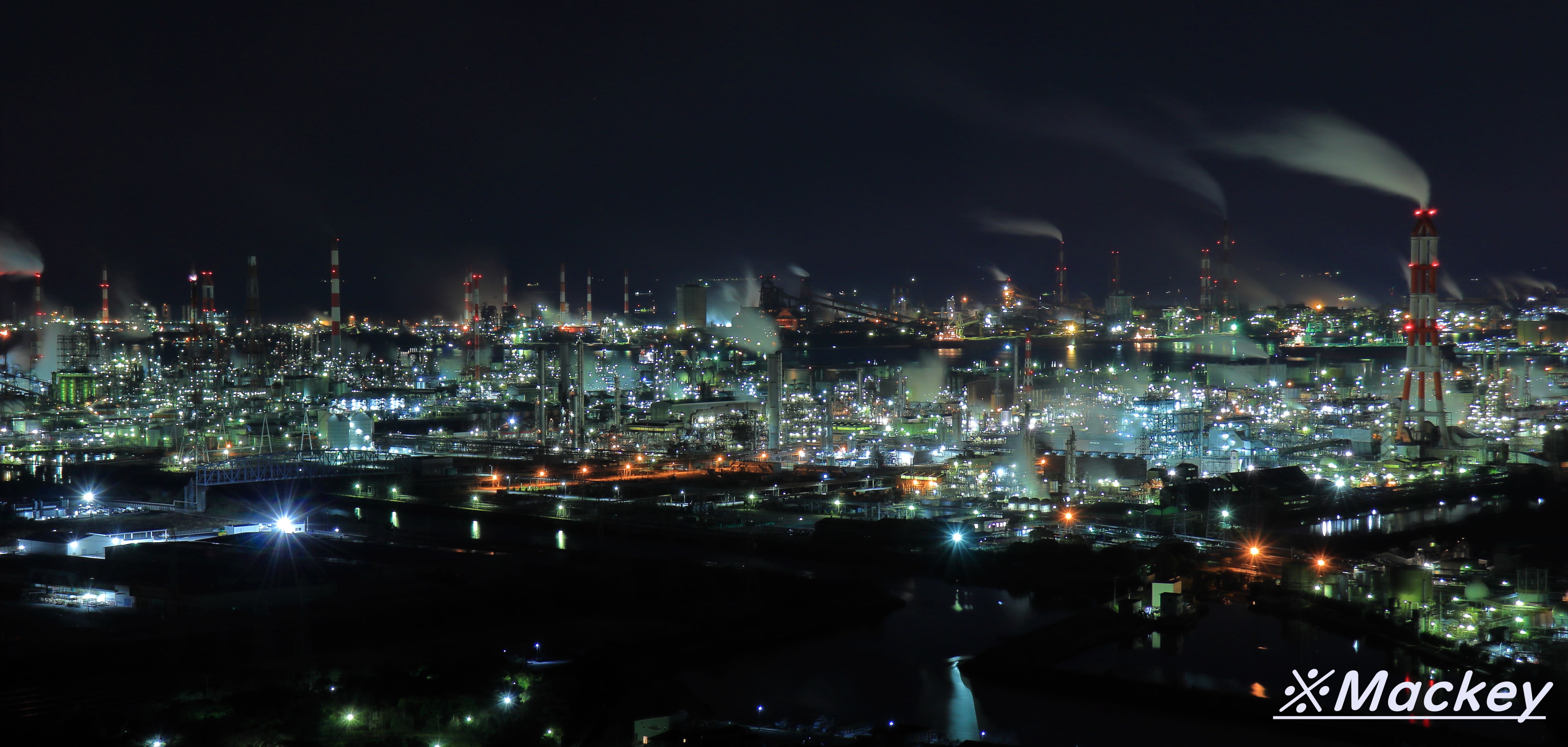 IMG_1105【水島工業地帯の夜景】