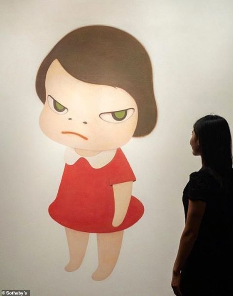 奈良美智氏の少女絵が史上最高27億円で落札 専門家 彼のニューヨーク