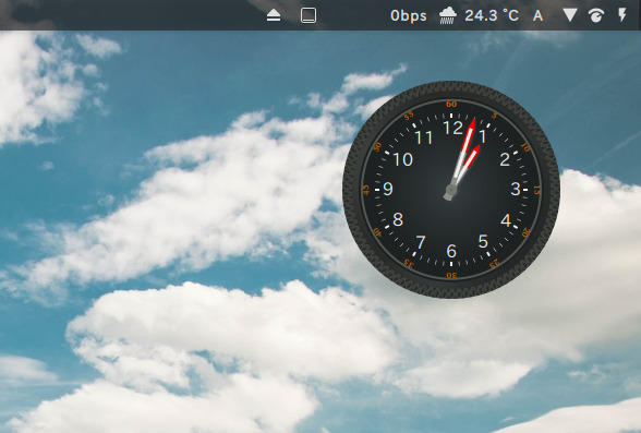 Cairo Clock Ubuntu 18.04